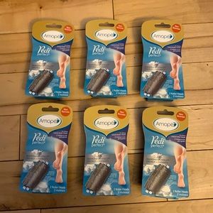 Amope PediPerfect Coarse Roller Heads Qty 12 (6x2)